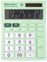 Калькулятор Brauberg Ultra Pastel-12-LG / 250504 (мятный) - 