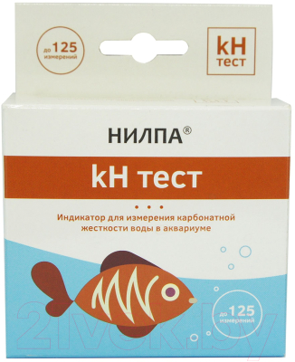 Тест для аквариумной воды Нилпа Тест kH / 65400