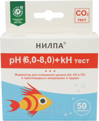 Тест для аквариумной воды Нилпа Тест pH + kH / 90330