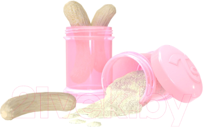 Набор контейнеров для детского питания Twistshake 78303 (100мл, пастельный розовый)