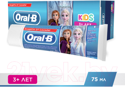 Зубная паста Oral-B Kids Легкий вкус (75мл)