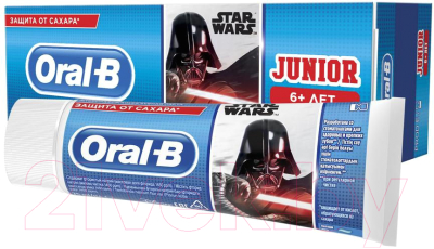 Зубная паста Oral-B Junior для детей нежная мята (75мл)
