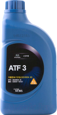 

Трансмиссионное масло Hyundai/KIA, Mobis ATF 3 / 04500-00121