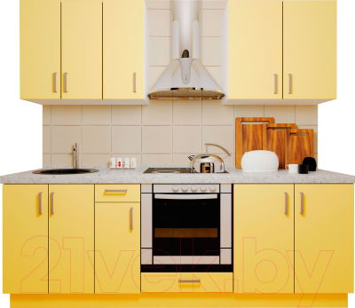 

Готовая кухня Хоум Лайн, Кристалл 2.2