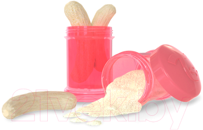 Набор контейнеров для детского питания Twistshake 78037 (100мл, персиковый)