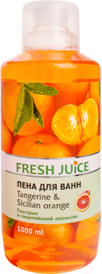 Пена для ванны Fresh Juice Мандарин и сицилийский апельсин (1л)