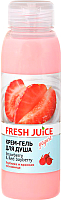 

Гель для душа Fresh Juice, Клубника и красная восковница