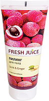 

Скраб для тела Fresh Juice, Личи и имбирь