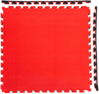 Гимнастический мат DFC ППЭ-2025 / 12281 (черный/красный) - 
