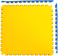 Гимнастический мат DFC ППЭ-2040 / 12284 (синий/желтый) - 