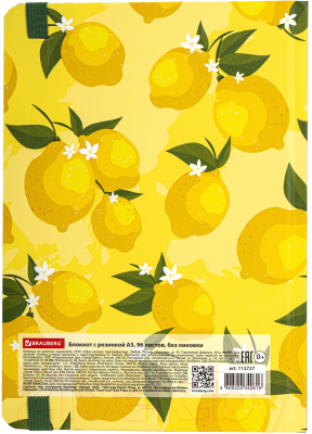 Записная книжка Brauberg Lemons / 113727