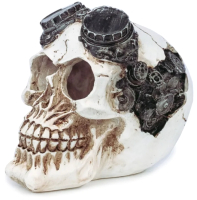 

Декорация для аквариума Silver Berg, Череп летчик №728 / DP-CH571-728