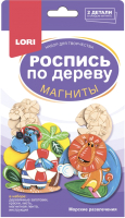 

Набор для творчества Lori, Роспись по дереву. Магниты. Морские развлечения / Фнр-021