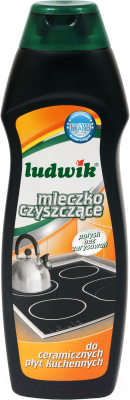 Средство для очистки изделий из стеклокерамики Ludwik Для керамических кухонных плит (300мл)
