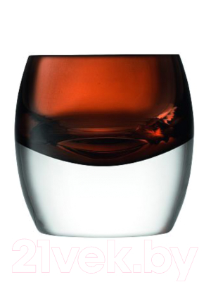 Набор стаканов LSA International Whisky Club / G1532-08-866 (2шт, коричневый)
