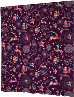 

Шторка-занавеска для ванны JoyArty, Новогодний олень / sc_378418