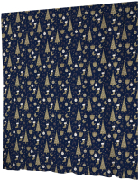 

Шторка-занавеска для ванны JoyArty, Новогодний паттерн / sc_290624