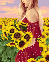 

Картина по номерам Wizardi, Дары солнца / J051