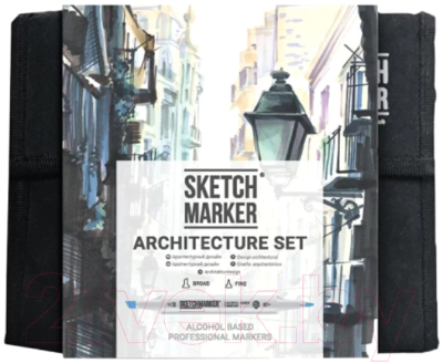 Набор маркеров Sketchmarker Architecture Set / 36arch (36шт)
