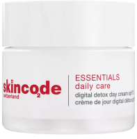 Крем для лица Skincode Digital Detox Day Cream Essentials Daily Care SPF15 (50мл) - 