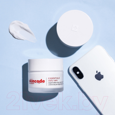 Крем для лица Skincode Digital Detox Day Cream Essentials Daily Care SPF15 (50мл)