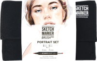 

Набор маркеров Sketchmarker, Brush Portrait Set / SMB-24PORT