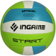 Мяч волейбольный Ingame Start (зеленый/голубой) - 