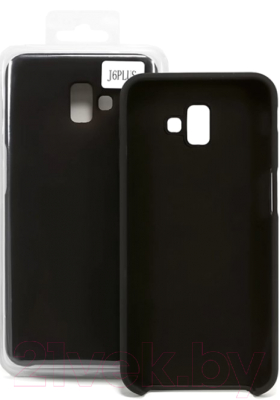 Чехол-накладка Case Liquid для Galaxy J6 Plus (черный)