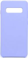 Чехол-накладка Case Liquid для Galaxy S10 Plus (светло-фиолетовый) - 