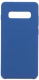 Чехол-накладка Case Liquid для Galaxy S10 Plus (синий кобальт) - 