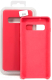 Чехол-накладка Case Liquid для Galaxy S10 (розовый/красный) - 