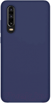 Чехол-накладка Case Liquid для Huawei P30 (синий кобальт)