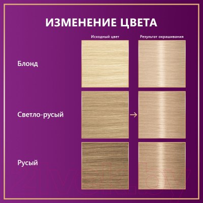 Крем-краска для волос Palette Стойкая 9-14 (жемчужный светло-русый)