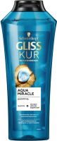 Шампунь для волос Gliss Kur Aqua Miracle для нормальных и склонных к сухости волос (400мл) - 