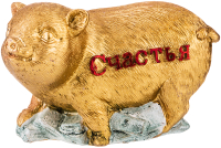 

Статуэтка Lefard, Золотая свинка - счастья / 117-279