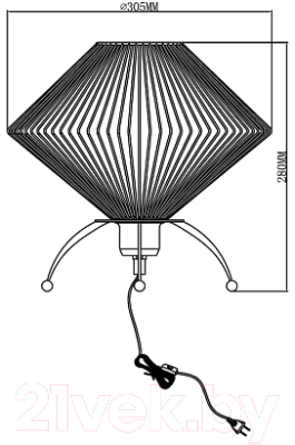 Прикроватная лампа Vele Luce Gorgon / VL5382N01