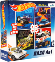 

Набор пазлов Origami, Hot Wheels Команда Скорость 4 в 1 / 05852