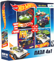 

Набор пазлов Origami, Hot Wheels Суперкар 4 в 1 / 05853