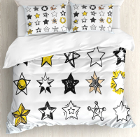 Комплект постельного белья JoyArty Креативные звезды / bls_18383_euro - 