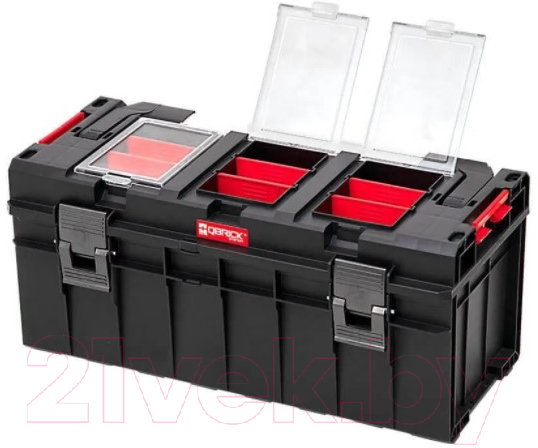 Ящик для инструментов QBrick System Pro 600 Profi / SKRQPROP600CZAPG001 (черный) — фото 2