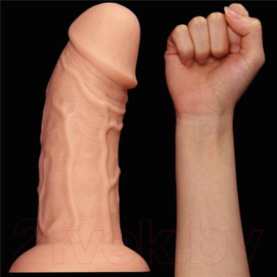 Фаллоимитатор LoveToy Curved Dildo / LV111010