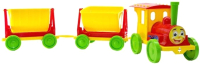 Поезд игрушечный Doloni С двумя прицепами / 013118/3 - 