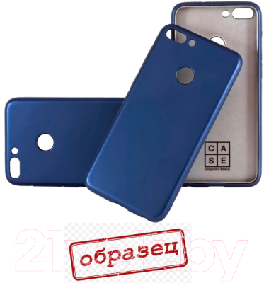 Чехол-накладка Case Deep Matte для iPhone 6/6S (синий, фирменная упаковка)