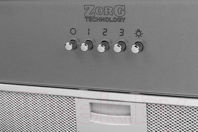 Вытяжка скрытая ZORG Look 52 M (серый)
