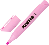 Текстовыделитель Kores High Liner Plus / 36032.01 (розовый пастельный) - 