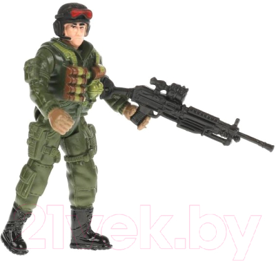 Мотоцикл игрушечный Играем вместе Солдатик с оружием / 1710Y334-R