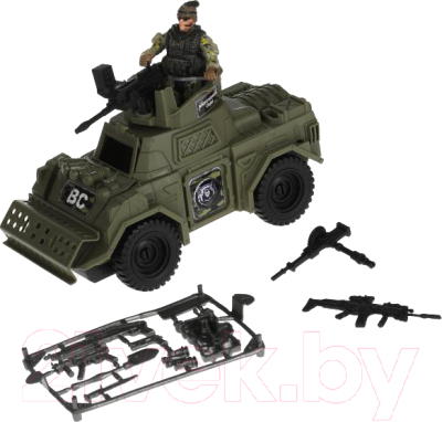 Автомобиль игрушечный Играем вместе Военные / 2001Y096-R