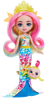 Кукла с аксессуарами Mattel Enchantimals с питомцем / HCF68