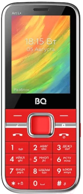 Мобильный телефон BQ Art L+ BQ-2448 (красный)
