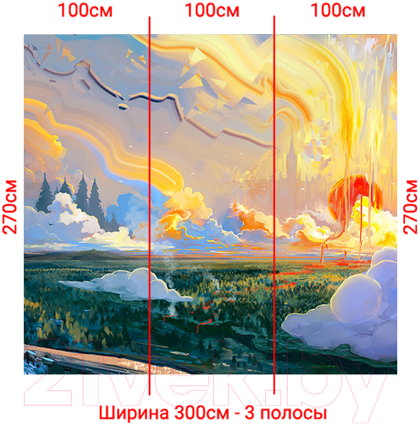 Фотообои листовые Arthata Fotooboi-Raznoe-114 (300x270)